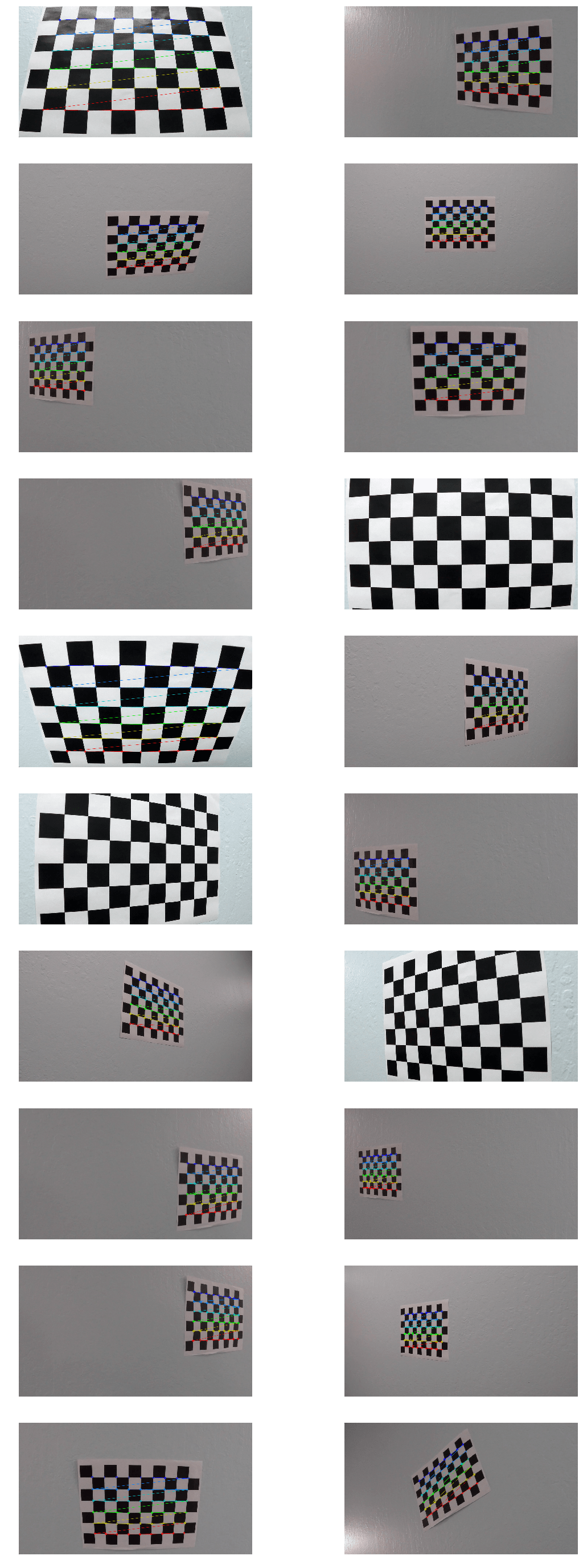 Chessboard corners